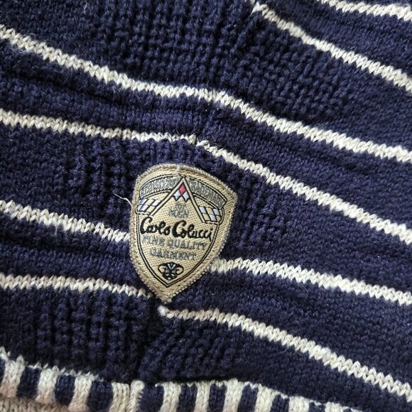 Rare Carlo Colucci Mens Knit Sweater Size XL (52) - Picture 2 of 10